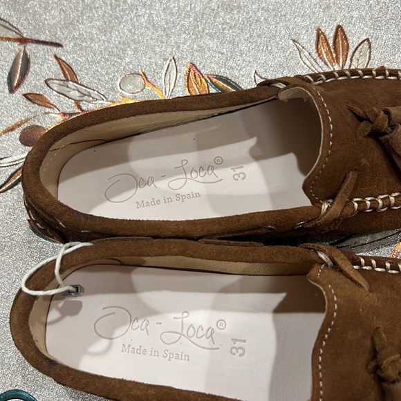 Oca-Loca Toddler Suede Loafers - Picture 9 of 9